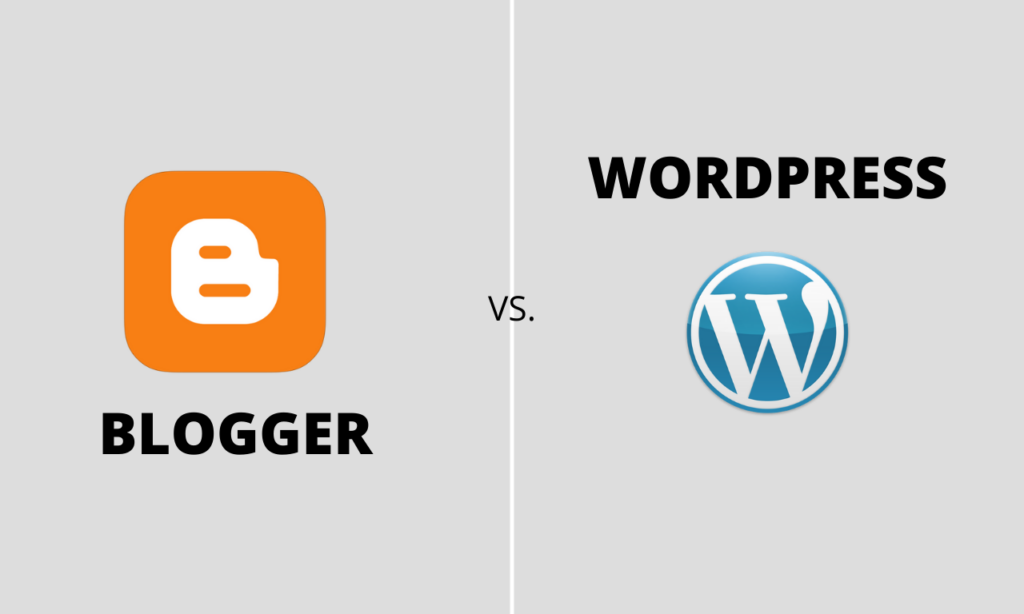 wordpress vs blogger